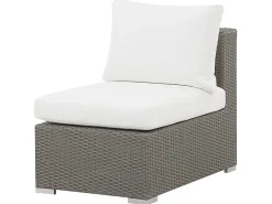 Set da giardino con tavolo 8 posti MAESTRO Modulare Rattan sintetico (PE) Tortora