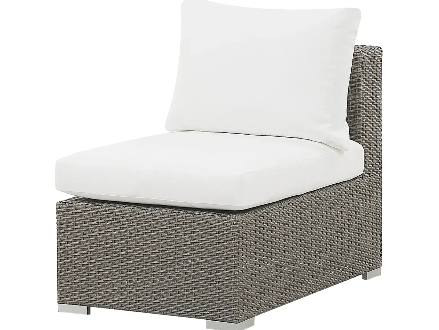 Set da giardino con tavolo 8 posti MAESTRO Modulare Rattan sintetico (PE) Tortora