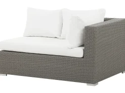 Set da giardino con tavolo 8 posti MAESTRO Modulare Rattan sintetico (PE) Tortora