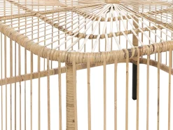 Set da giardino con tavolo 4 posti MARATEA/CESENATICO Rattan Naturale