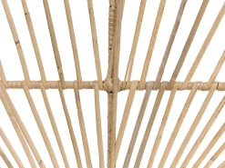 Set da giardino con tavolo 4 posti MARATEA/CESENATICO Rattan Naturale