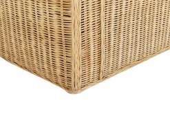 Set da giardino con tavolo 5 posti LIVADEIA Rattan Naturale