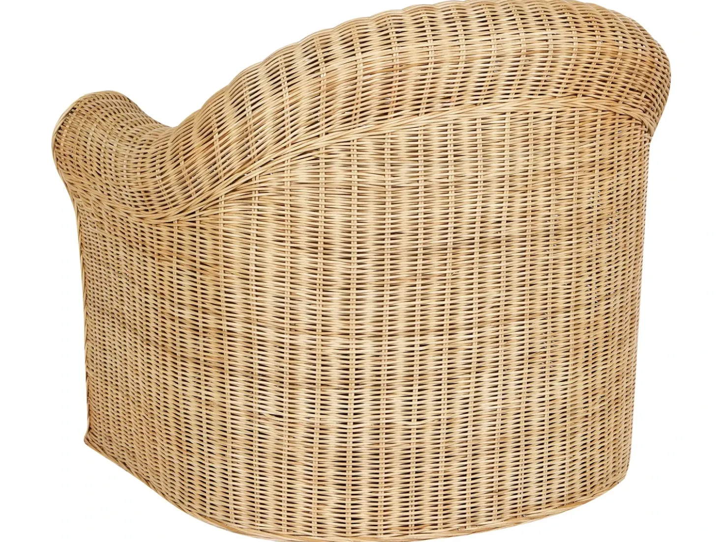 Set da giardino con tavolo 5 posti LIVADEIA Rattan Naturale