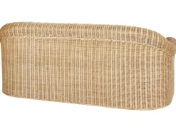 Set da giardino con tavolo 5 posti LIVADEIA Rattan Naturale