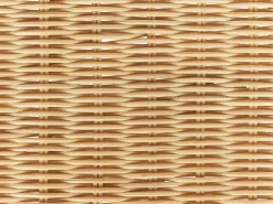 Set da giardino con tavolo 5 posti LIVADEIA Rattan Naturale