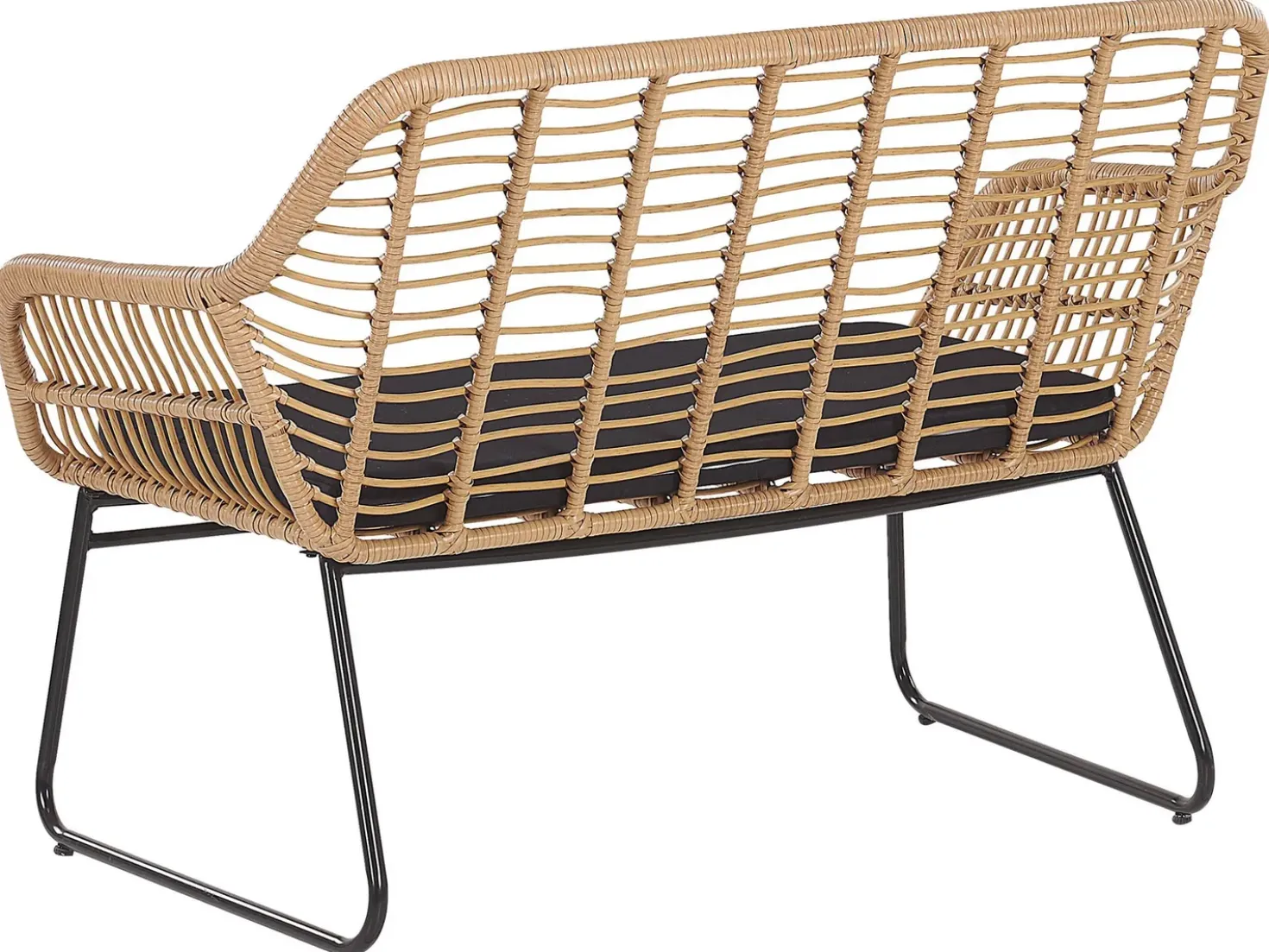 Set da giardino con tavolo 4 posti MINORI Rattan sintetico (PE) Beige