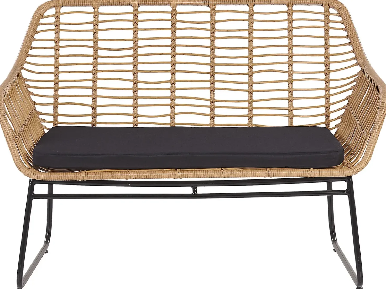 Set da giardino con tavolo 4 posti MINORI Rattan sintetico (PE) Beige