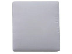 Set da giardino con tavolo 4 posti SALERNO Metallo Grigio chiaro
