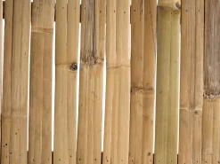 Set da giardino con tavolo 2 posti TODI Bambù Bianco sporco