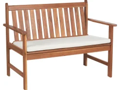 Set da giardino con tavolo 4 posti ALTIDONA Legno d'acacia Bianco sporco