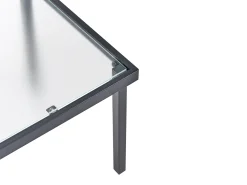 Set da giardino con tavolo 4 posti TAVOLETO Metallo Grigio