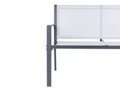 Set da giardino con tavolo 4 posti TAVOLETO Metallo Grigio