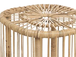Set da giardino con tavolo 4 posti MARATEA/CESENATICO Rattan Naturale