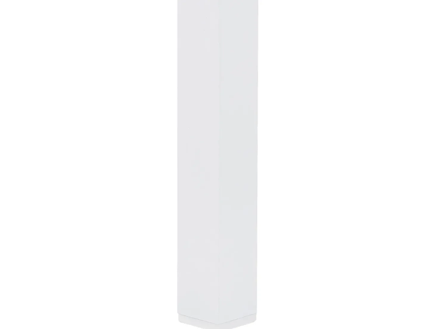 Set da giardino con tavolo 5 posti BORELLO Metallo Bianco