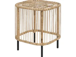 Set da giardino con tavolo 3 posti MARATEA/CESENATICO Rattan Naturale