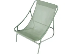 Set da giardino con tavolo 4 posti MOLVENO Metallo Beige/Verde