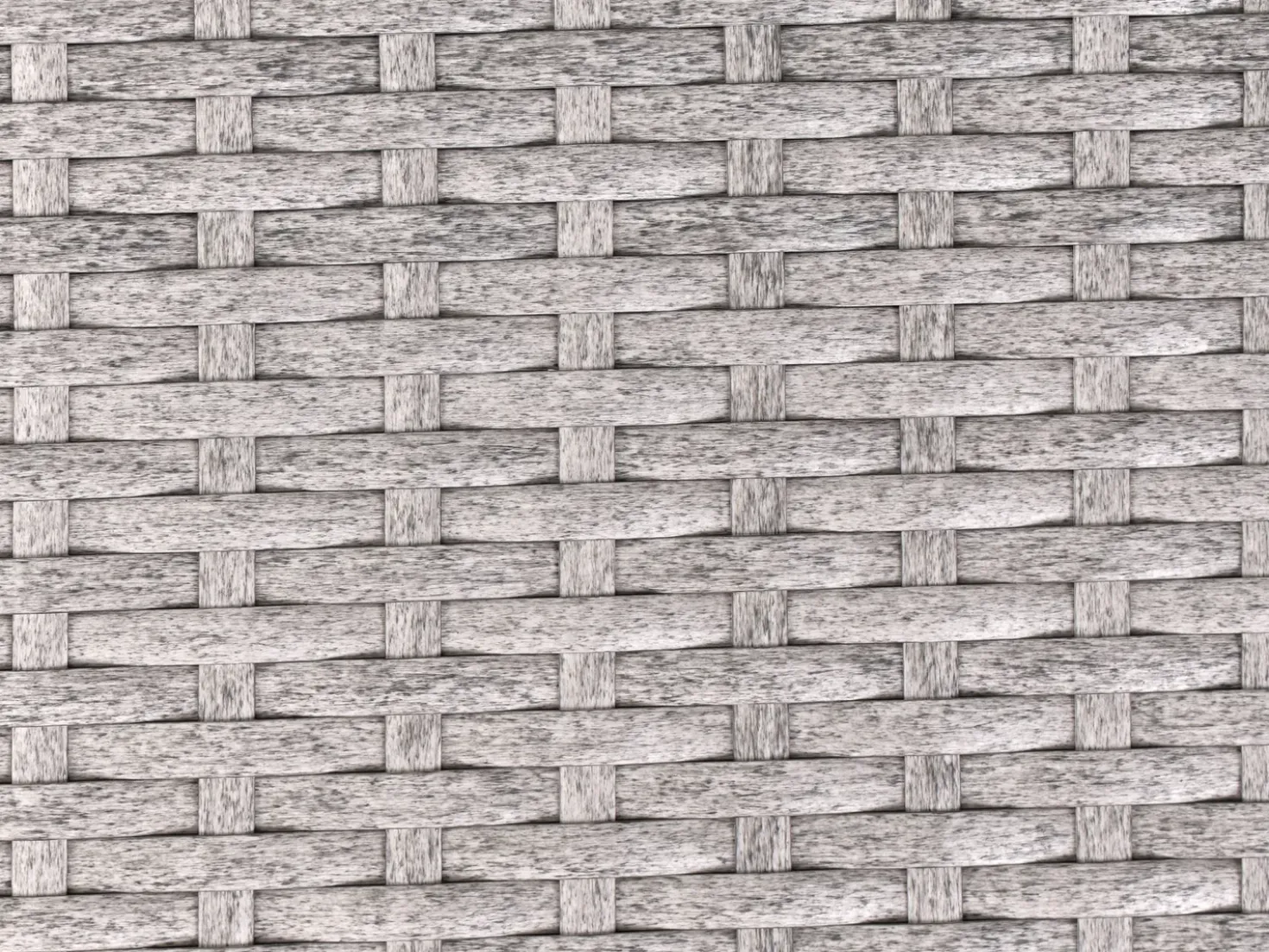 Set da giardino con tavolo 8 posti VITERBO con cuscini Rattan sintetico (PE) Grigio