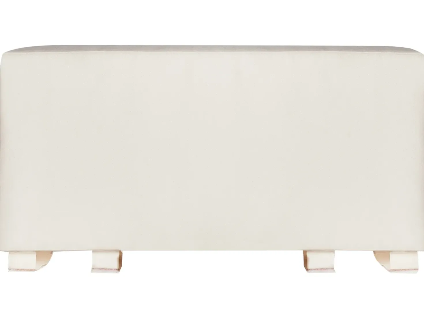 Set da giardino con tavolo 4 posti GIAVENO Legno d'acacia Bianco sporco
