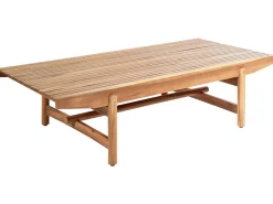 Set da giardino con tavolo 4 posti GIAVENO Legno d'acacia Bianco sporco