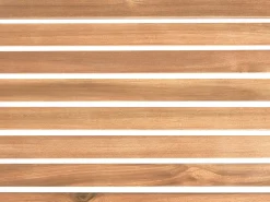 Set da giardino con tavolo 4 posti GIAVENO Legno d'acacia Bianco sporco