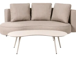 Set da giardino con tavolo 6 posti PARORI Beige