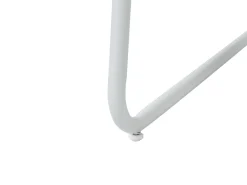 Set da giardino con tavolo 4 posti POMONTE Metallo Bianco