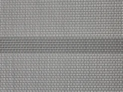 Set da giardino con tavolo 4 posti BARREA Metallo Grigio