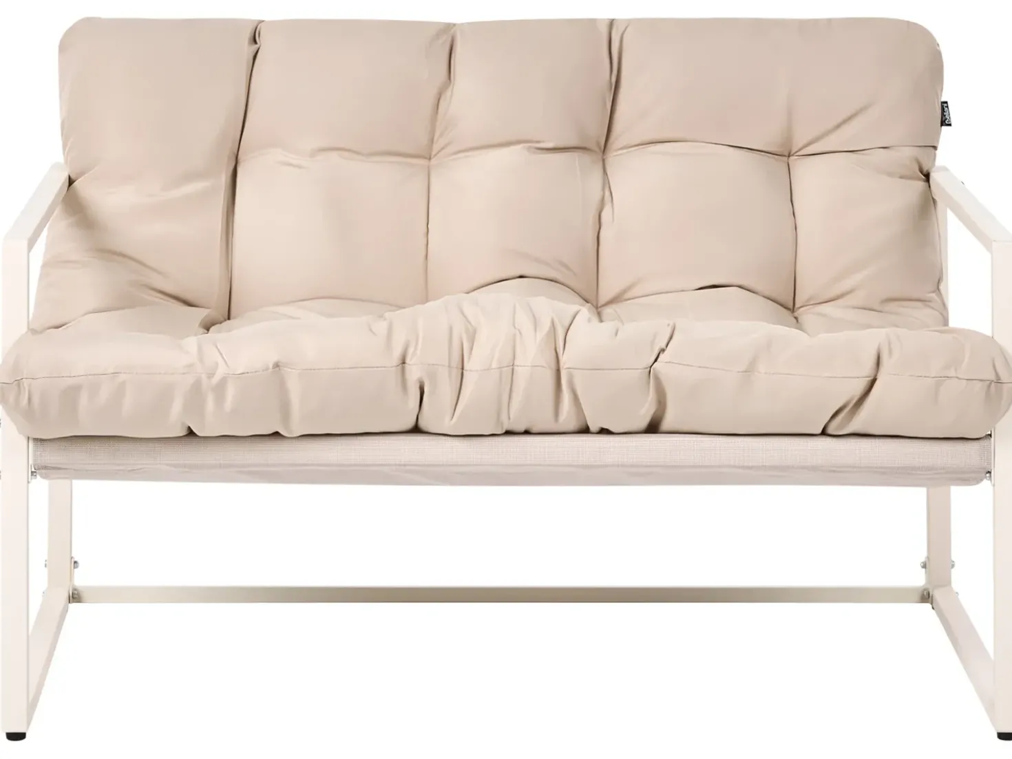 Set da giardino con tavolo 4 posti GARDA Metallo Beige
