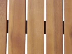 Set da giardino con tavolo 7 posti PATAJA Legno di acacia certificato Marrone chiaro