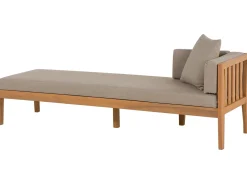 Set da giardino con tavolo 7 posti PATAJA Legno di acacia certificato Marrone chiaro