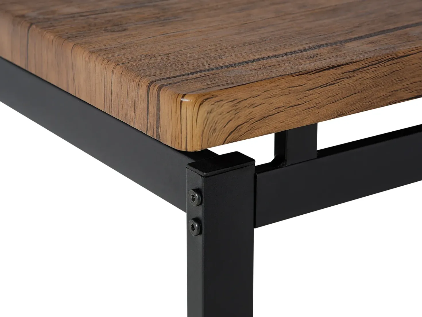 Set da pranzo ARLINGTON Marrone scuro 4 posti