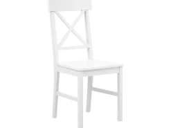 Set da pranzo BARLEE Legno di pioppo Bianco 4 posti