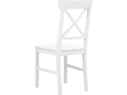 Set da pranzo BARLEE Legno di pioppo Bianco 4 posti