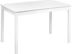 Set da pranzo BARLEE Legno di pioppo Bianco 4 posti