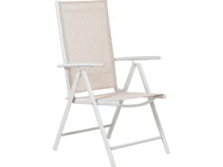 Set da pranzo da giardino 6 posti CATANIA Metallo Beige