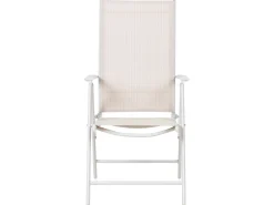 Set da pranzo da giardino 6 posti CATANIA Metallo Beige