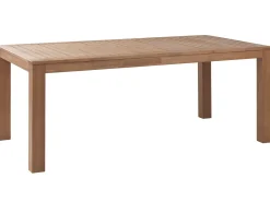 Set da pranzo da giardino con panche 6 posti MONSANO Legno d'eucalipto Marrone