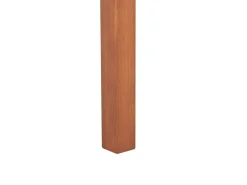 Set da pranzo da giardino con panche 6 posti MONSANO Legno d'eucalipto Marrone