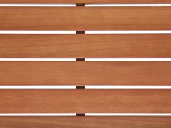 Set da pranzo da giardino con panche 6 posti MONSANO Legno d'eucalipto Marrone