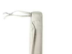 Set da pranzo da giardino 8 posti SASSARI PREMIUM con cuscini Legno di acacia certificato Tortora