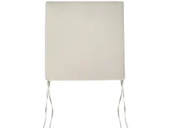 Set da pranzo da giardino 8 posti SASSARI PREMIUM con cuscini Legno di acacia certificato Tortora