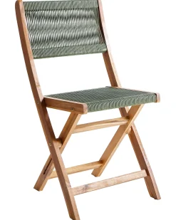 Set da pranzo da giardino 4 posti PROSSEDI Legno d'acacia Verde