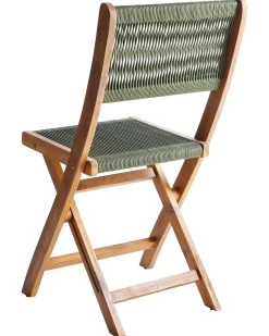 Set da pranzo da giardino 4 posti PROSSEDI Legno d'acacia Verde