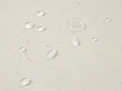 Set da pranzo da giardino 6 posti AMANTEA PREMIUM Legno d'acacia Beige chiaro
