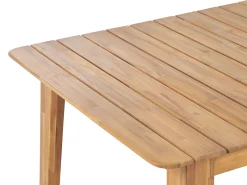 Set da pranzo da giardino 4 posti FORNELLI Legno d'acacia Marrone