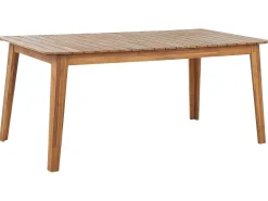 Set da pranzo da giardino 4 posti FORNELLI Legno d'acacia Marrone