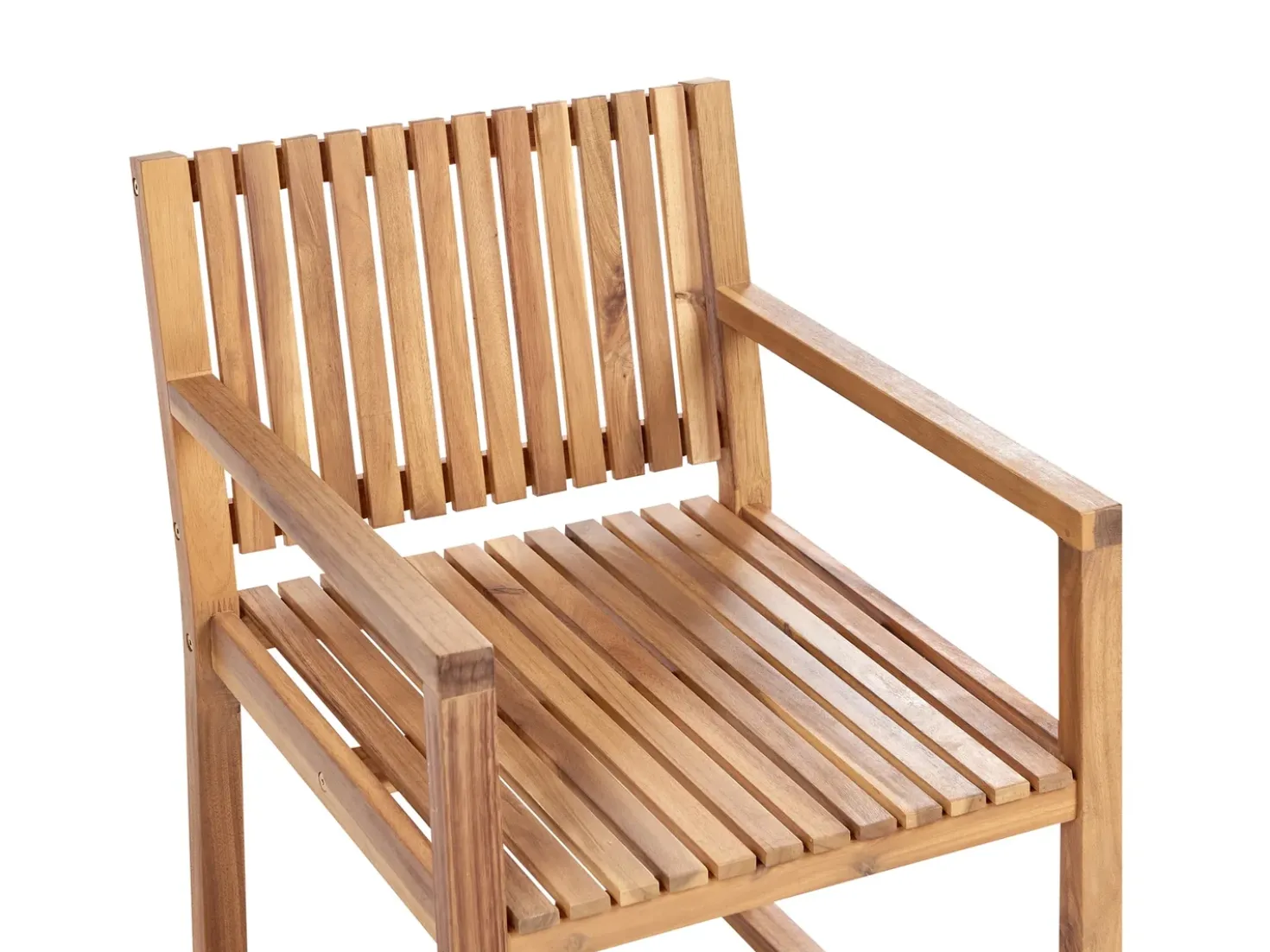 Set da pranzo da giardino 8 posti SASSARI PREMIUM con cuscini Legno di acacia certificato Beige chiaro
