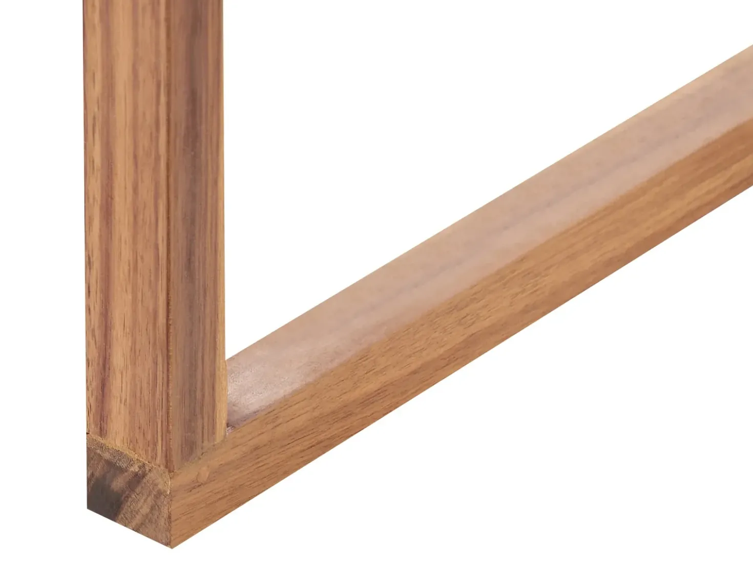 Set da pranzo da giardino 8 posti SASSARI PREMIUM con cuscini Legno di acacia certificato Beige chiaro