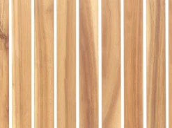 Set da pranzo da giardino 8 posti SASSARI PREMIUM con cuscini Legno di acacia certificato Beige chiaro