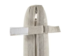 Set da pranzo da giardino 4 posti CAVOLI con cuscini Metallo Beige